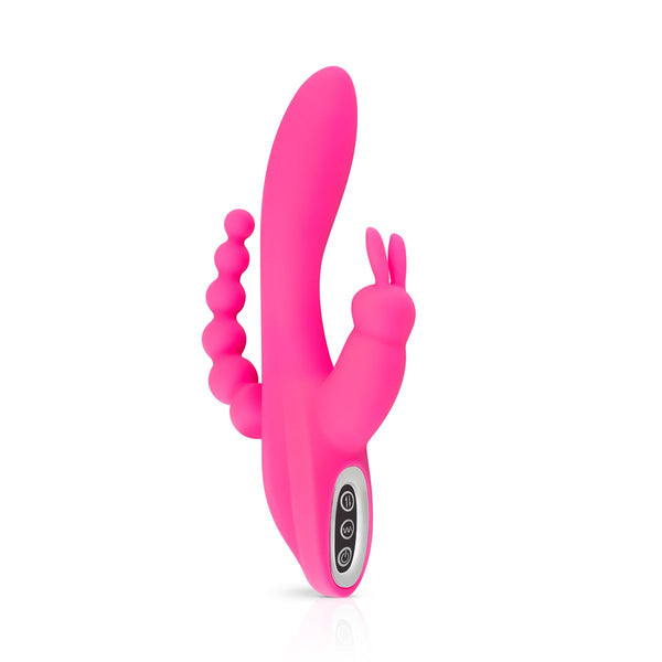 Teazers – Dubbele Rabbit Vibrator – Roze
