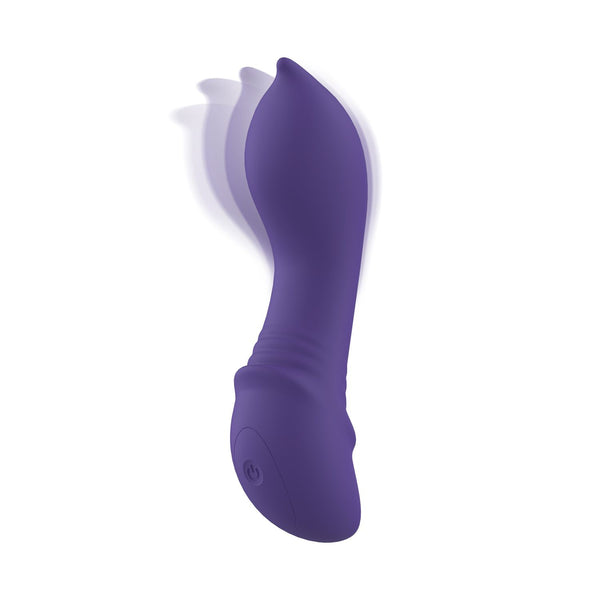 Teazers – Curling Mini Vibrator – Midnight Violet