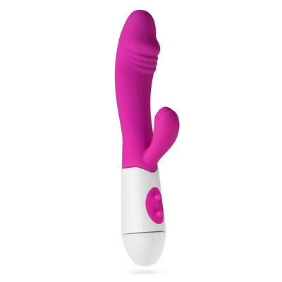 Teazers – Realistische Rabbit Vibrator – Roze | Siliconen | Spatwaterdicht | 10 Standen