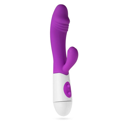 Teazers – Tarzanbocht Vibrator – Paars | Siliconen | Spatwaterdicht | 10 Standen