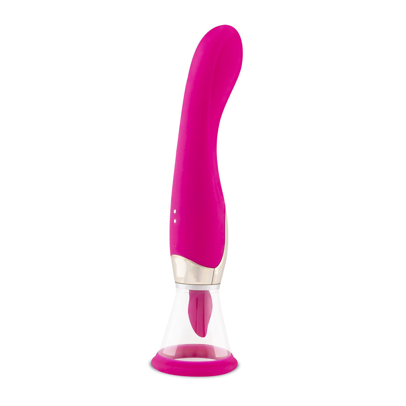 Teazers - Pleasure Pump Met G-Spot Vibrator - Roze