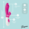 Teazers – Realistische Rabbit Vibrator – Roze - Afbeelding 4