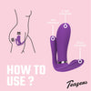 Teazers – Remote Pleaser Vibrator – Paars - Afbeelding 3