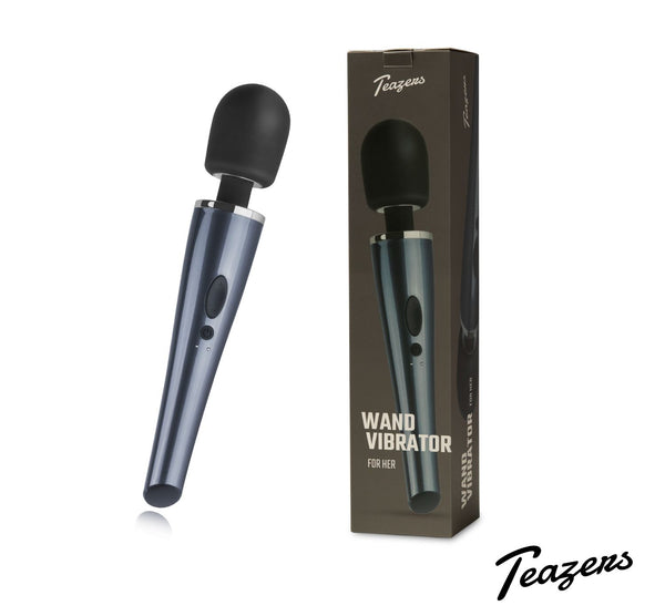 Teazers – Black Lightning Wand Vibrator – Zwart - Afbeelding 2