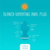 Teazers- Blanca Vibrerende Anaal Plug  - Afbeelding 4