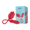 Teazers – Roos Stotende Dildo Vibrator – Rood - Afbeelding 2