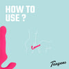 Teazers Strapless Strap On Vibrator - Roze - Afbeelding 5