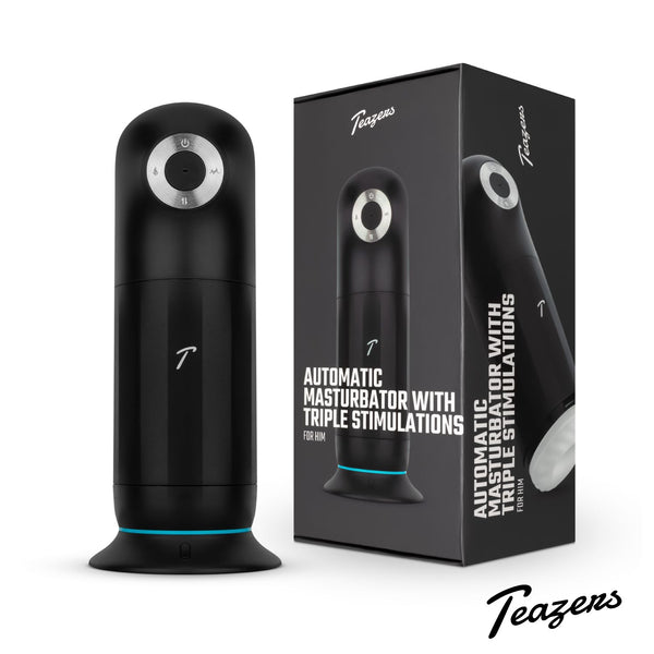 Teazers Automatische Masturbator met Driedubbele Stimulatie - Afbeelding 2