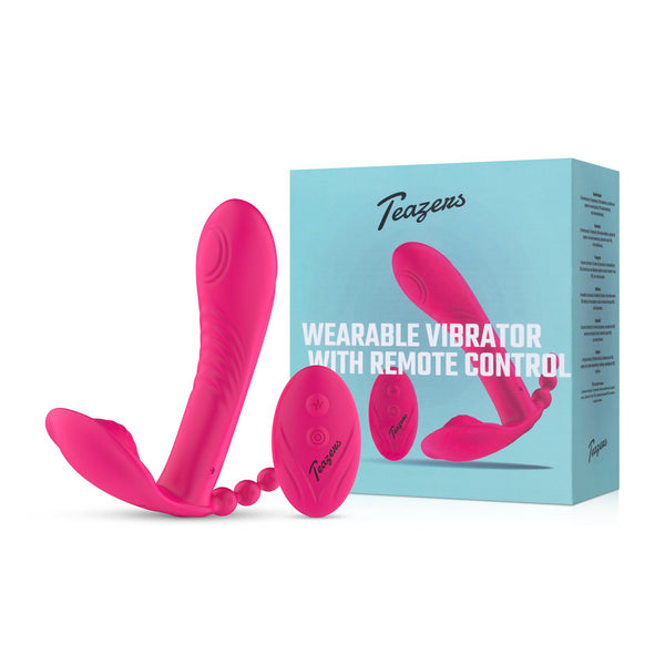 Teazers Draagbare Vibrator met Afstandsbediening - Afbeelding 2