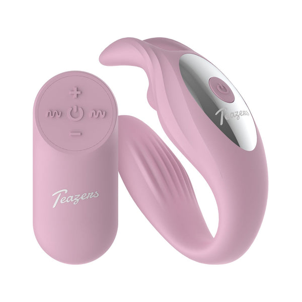 Teazers – Bunny Couple Vibrator met afstandsbediening – Roze