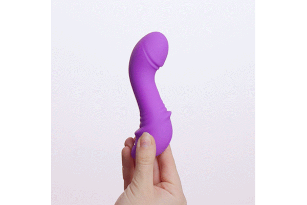 Teazers – Mini Thrusting Vibrator – Paars - Afbeelding 2